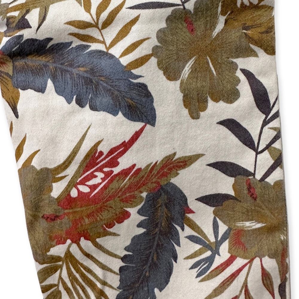 ZARA Floral Print Jeans, Size 2 - Picture 4 of 4
